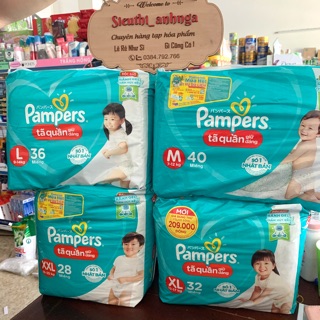 Tã quần Pampers Premium Care L28 (9-14kg)