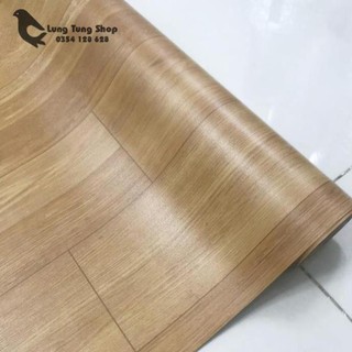 [ cuộn 10m - simili gỗ nhám ] Thảm nhựa simili vân gỗ nhám - 1 cuộn 10 mét