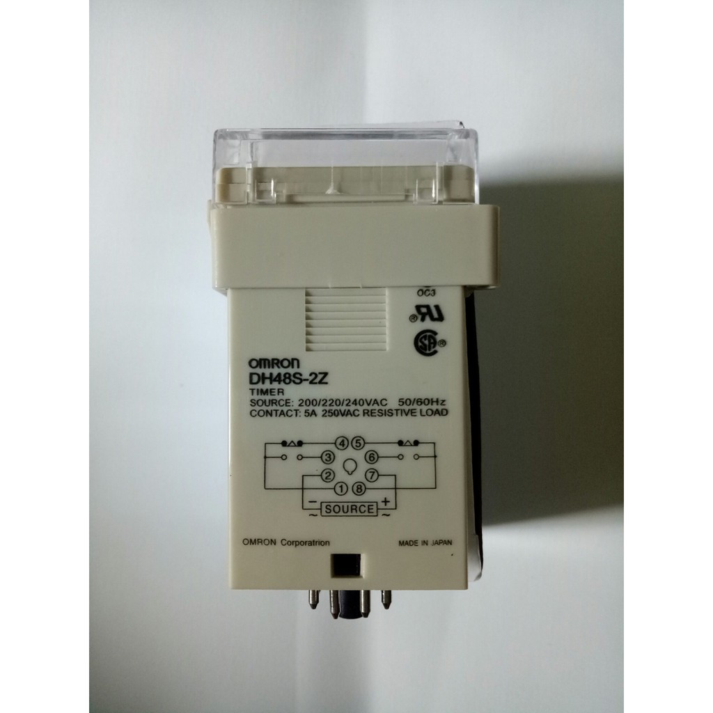 Rơle Thời Gian (Timer) Omron DH48S-S JAPAN - KÈM ĐẾ