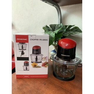 Máy xay thịt cối thủy tinh Pensonic PB-6002G 400W/ 1.0 Lít