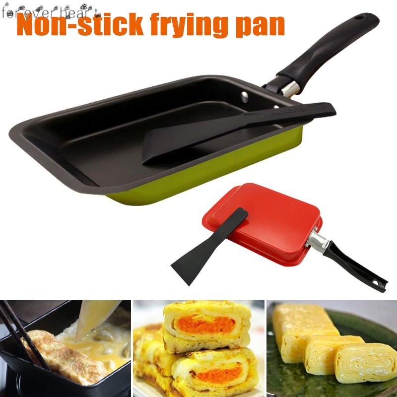 Chảo Chiên Trứng Hình Chữ Nhật Chống Dính Tiện Dụng