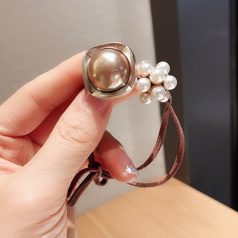 Dây cột tóc co giãn siêu xinh phong cách Hàn Quốc BX73