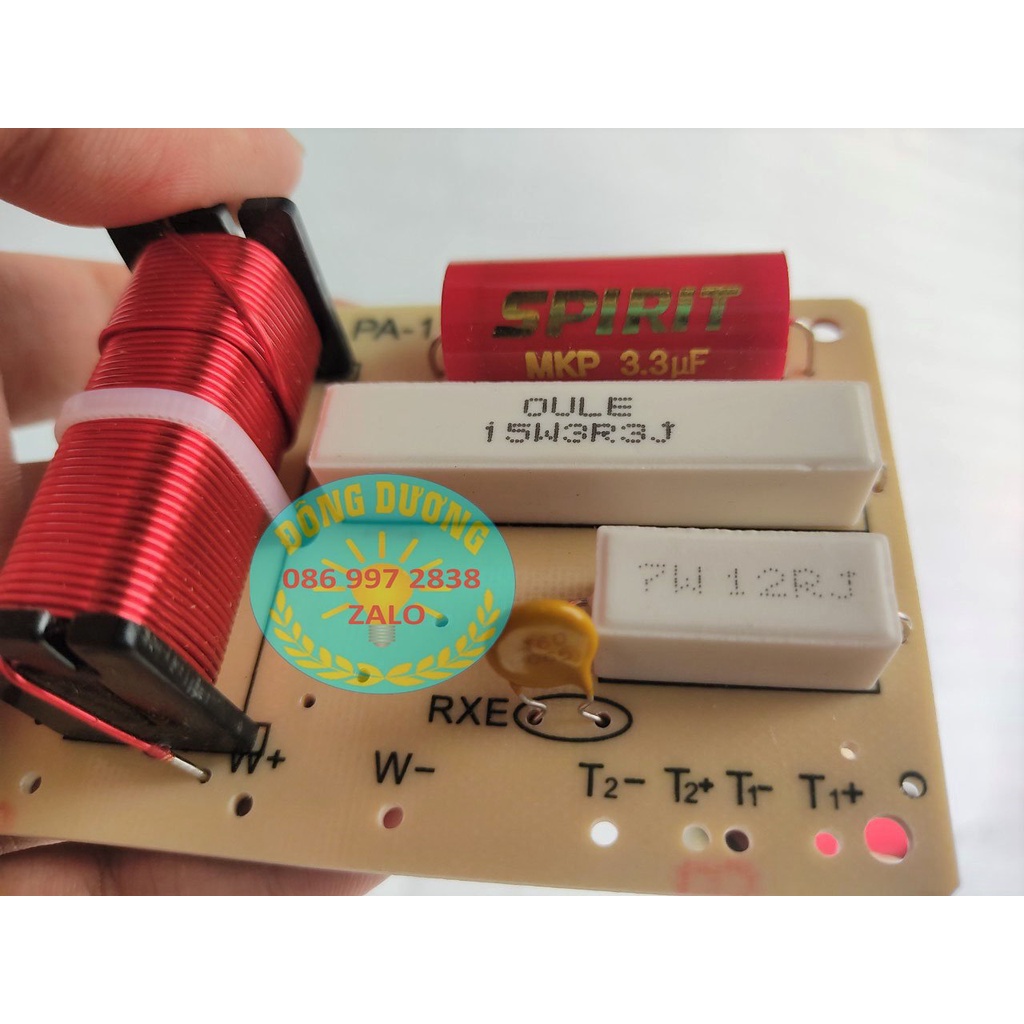 MẠCH PHÂN TẦN 3 LOA JBY PA1 - 1 BASS VÀ  2 HOẶC 4 TRÉP- HÀNG NHẬP KHẨU