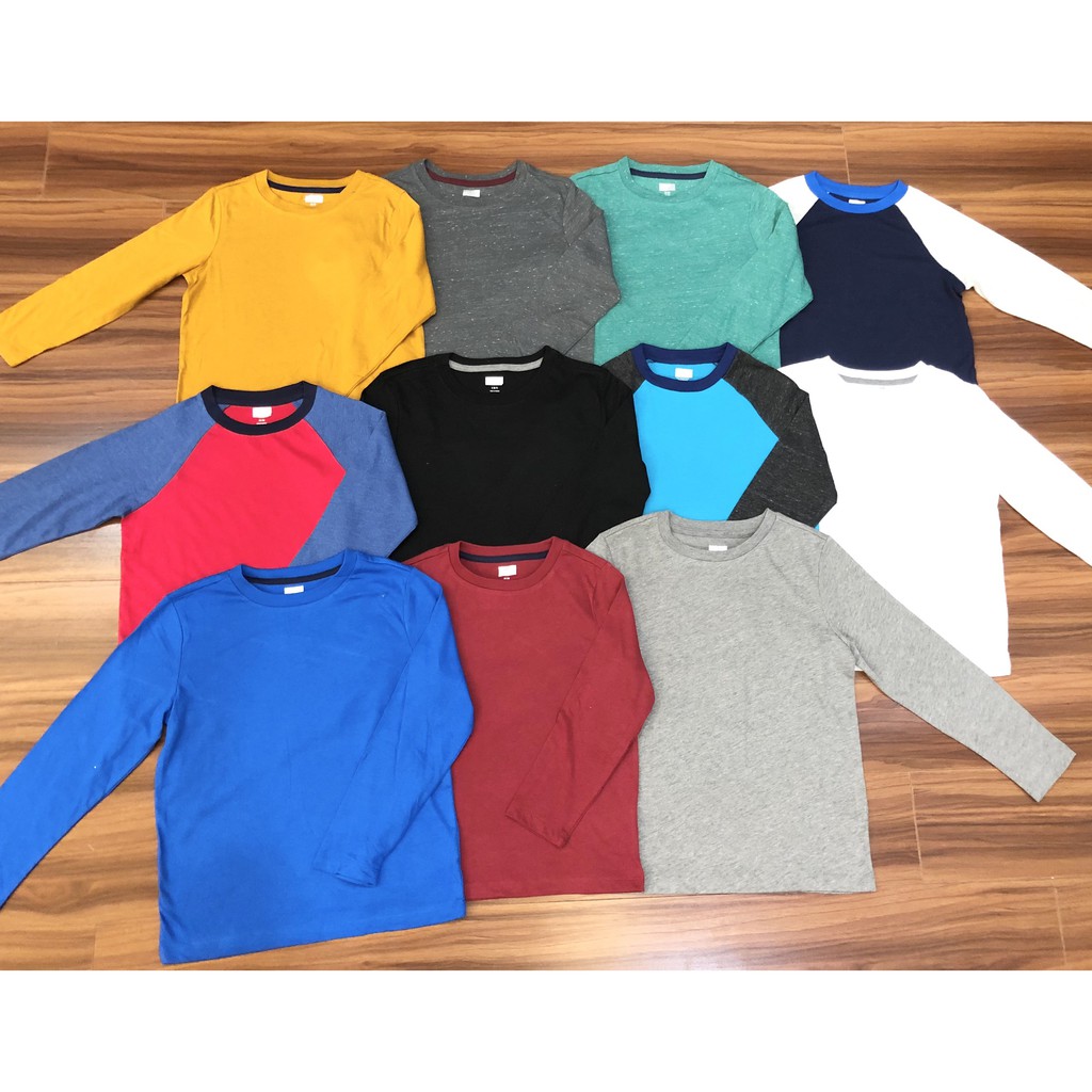 Áo thun dài tay Old Navy made in Cambodia cho bé trai