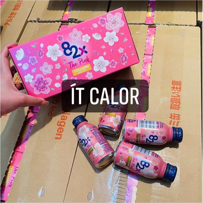 [Chính Hãng] Collagen 82X The Pink Collagen nhật bản, lốc 10 chai