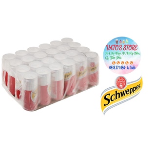 Thùng 24 lon nước soda Schweppes Dry Ginger Ale hương gừng 320ml / Lốc 6 lon nước soda Schweppes hương gừng 320ml