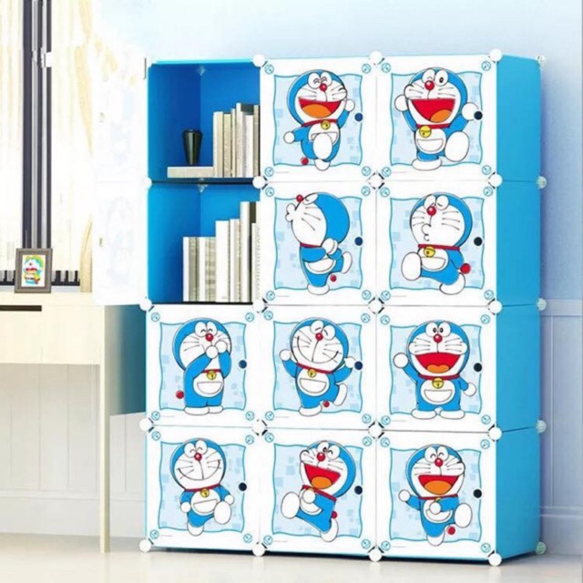Tủ nhựa lắp ghép 12 ô
