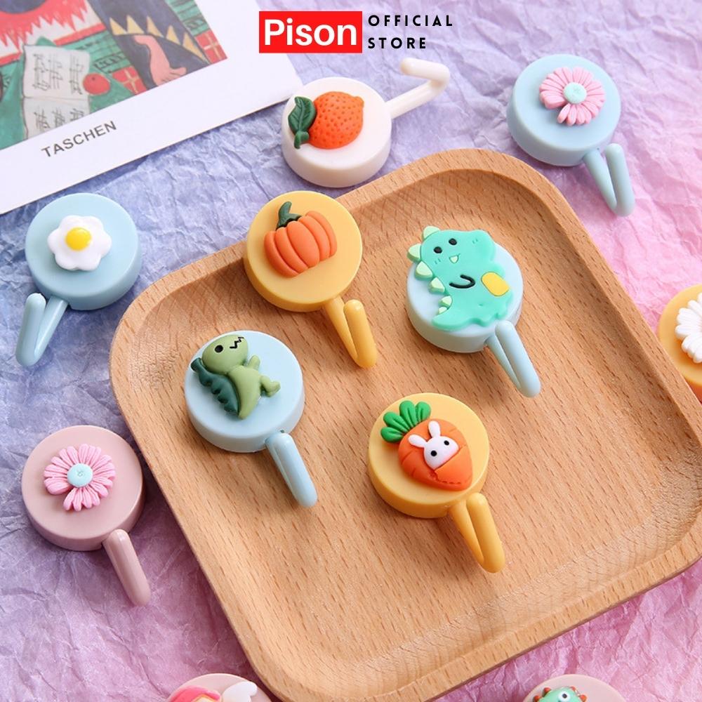 Móc dán tường Đính silicon Pison không cần khoan thẩm mĩ cao - PK041 - 01 cái