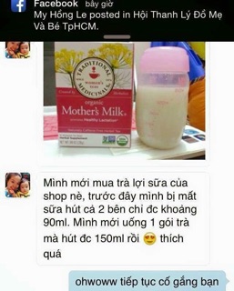 Trà Lợi Sữa Organic Mother’s Milk