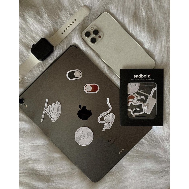 SADBOIZ STICKER SET, Phụ kiện Set Nhãn Dán