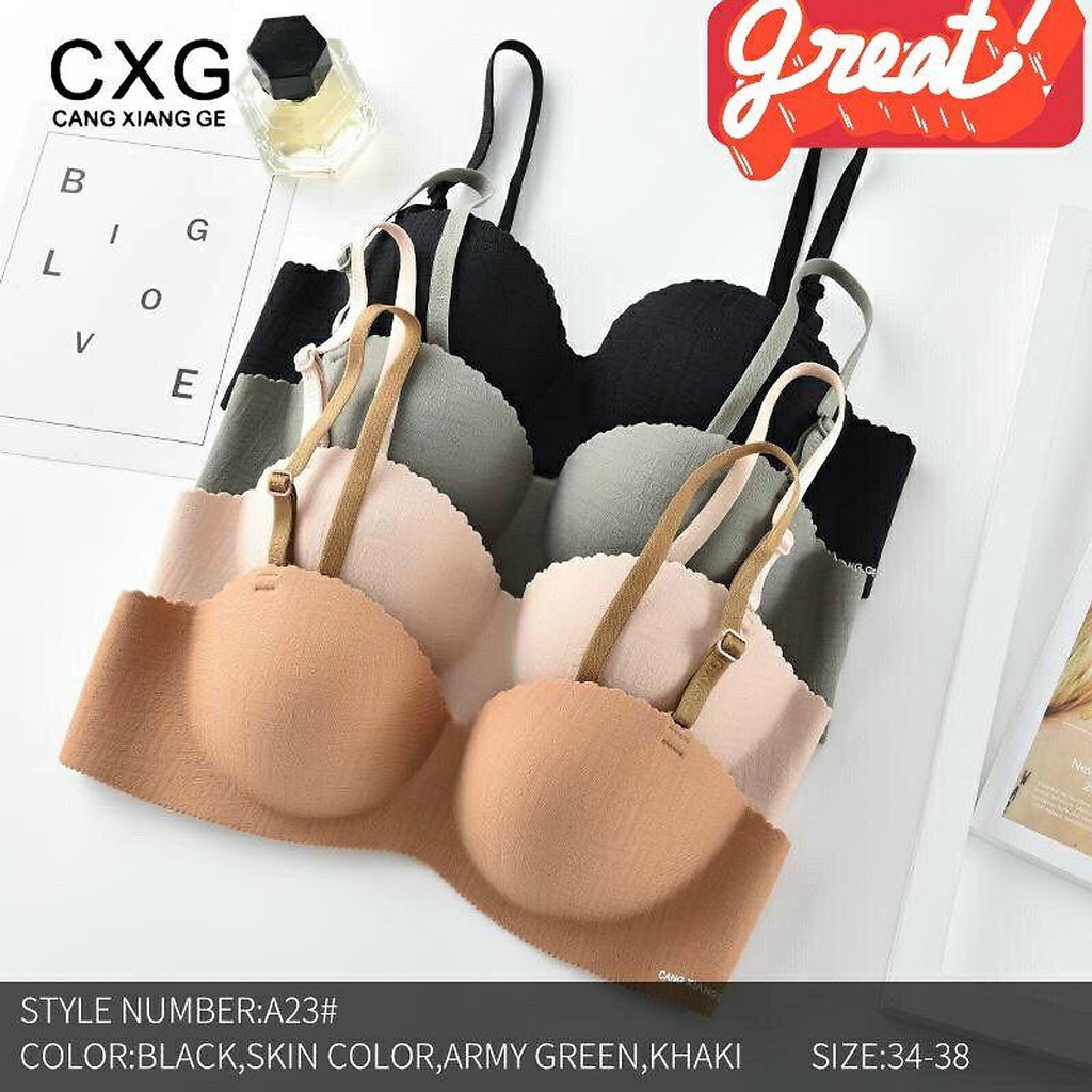 Áo ngực ko gọng quả ngang siêu nâng siêu đẩy A32