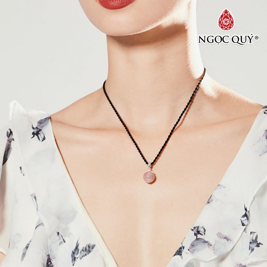 Dây Chuyền TA Hồng - Ngọc Quý