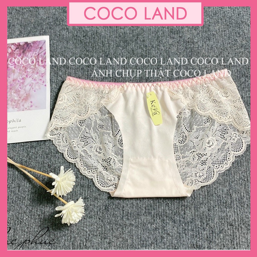 Quần Lót Nữ Ren cao cấp kháng khuẩn sexy gợi cảm ôm dáng không tạo hằn -Quần Lót Cotton Không Đường Chỉ Chống Vi Khuẩn