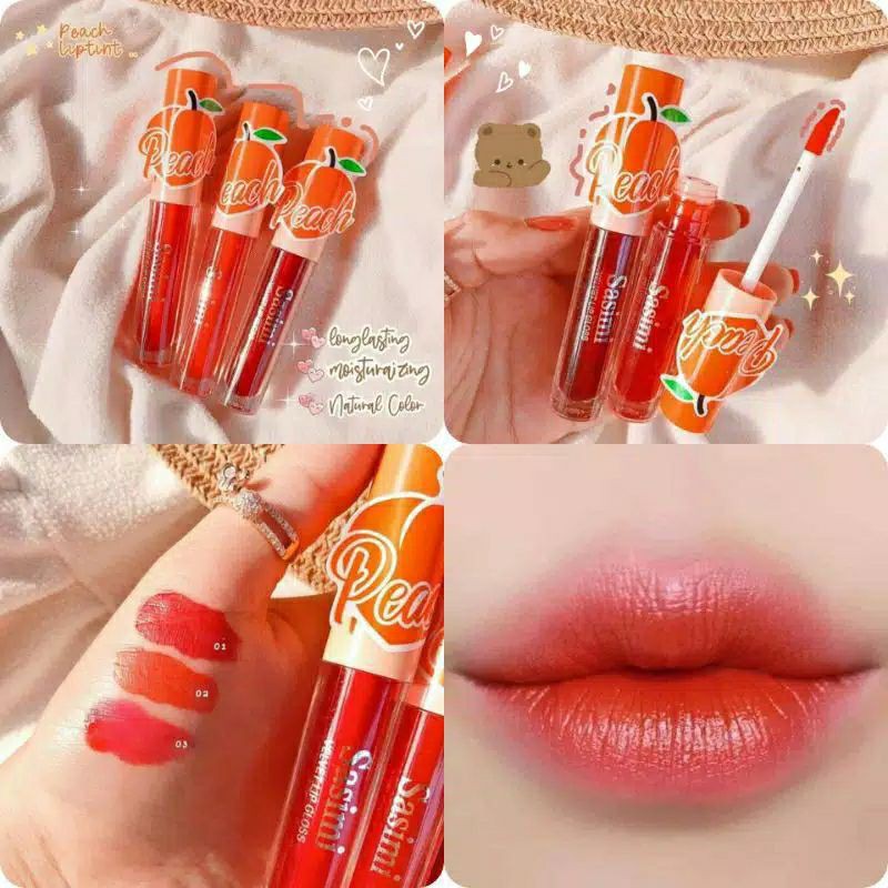 (hàng Mới Về) Son Dưỡng Môi Chiết Xuất Từ Đào Thái Lan | BigBuy360 - bigbuy360.vn