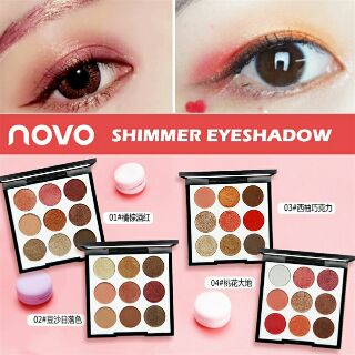 Phấn mắt novo 9 color eye shadow