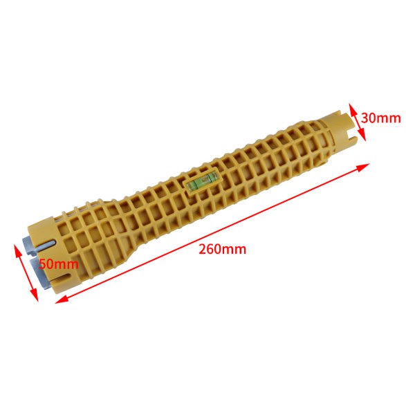 Cờ Lê Vặn Dây Cấp Nước 3 Đầu Chìm Kèm Li Vô Đa Năng- CL3D