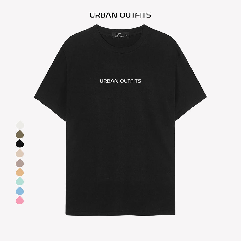 Áo Thun Tay Ngắn Nam Nữ Dáng Suông URBAN OUTFITS In URBAN OUTFITS ATR07 Cotton 4 Chiều