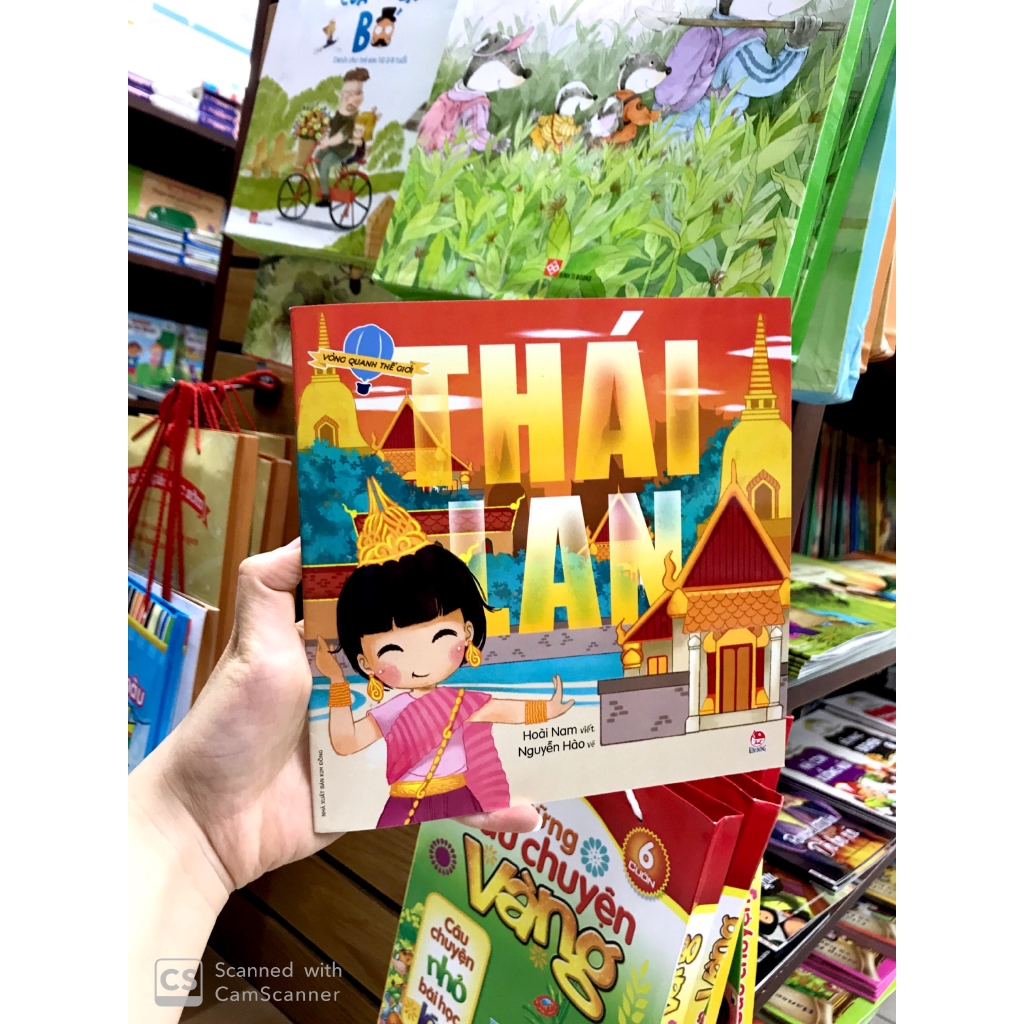 Sách - Vòng Quanh Thế Giới: Thái Lan (Tái Bản 2019)