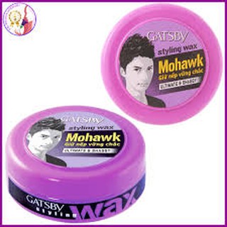 [CHỈ SALE HÔM NAY] Sáp Vuốt Tóc Nam Màu Tím Gatsby Styling Wax Ultimate Shaggy Màu Tím 75g Bóng Vừa Giữ Nếp Siêu Lâu