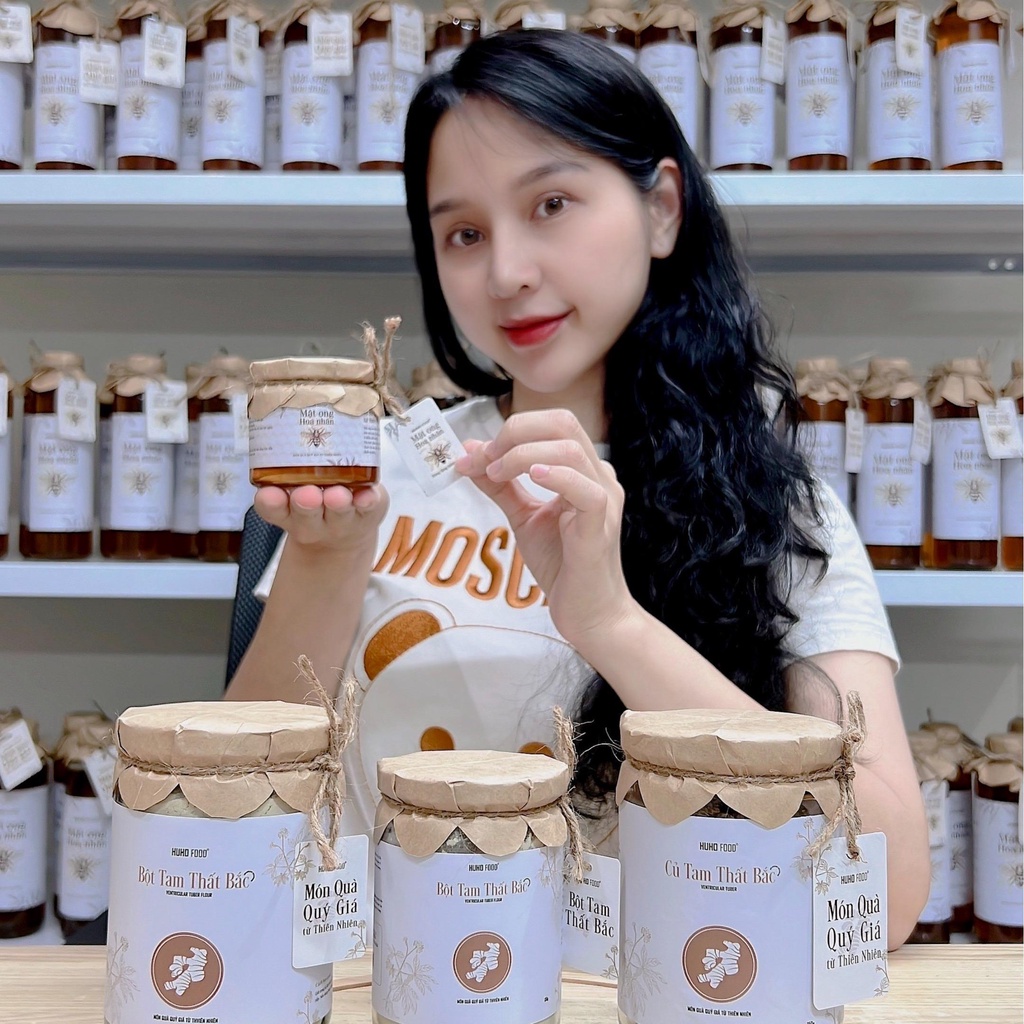 Củ tam thất bắc khô loại 1 hũ 250g Huho Food DA07
