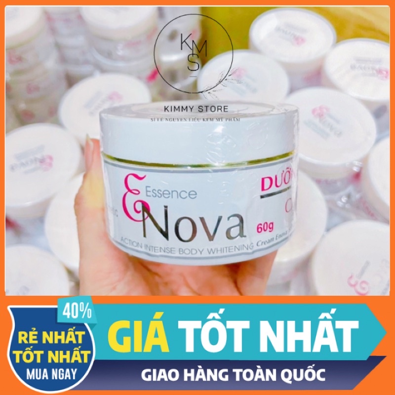 lẻ hộp 60gram kem ENOVA dưỡng trắng cấp tốc