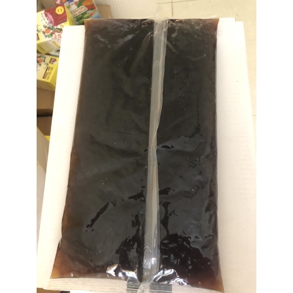 Trân Châu 3Q BiBi Jelly Đen Trắng Túi 2kg/ Thạch 3Q Sea Jelly Caramen Đã Chế Biến Sẵn Siêu Giòn Ngon