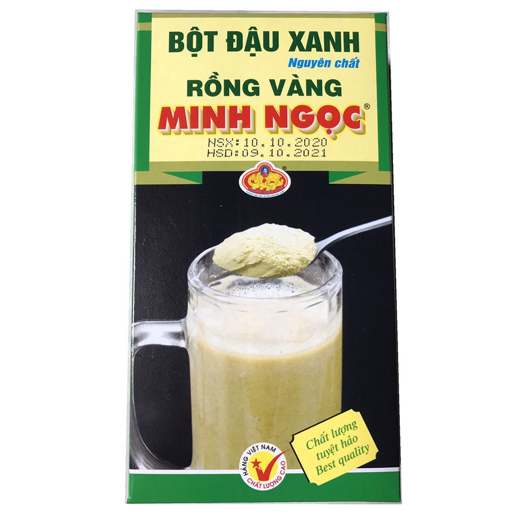 Bột đậu xanh Minh Ngọc hộp không đường 450g