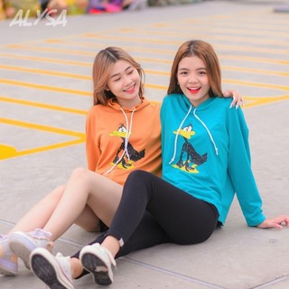 Áo hoodie nỉ bông không mũ tay pha màu freesize dành cho nam cho nữ
