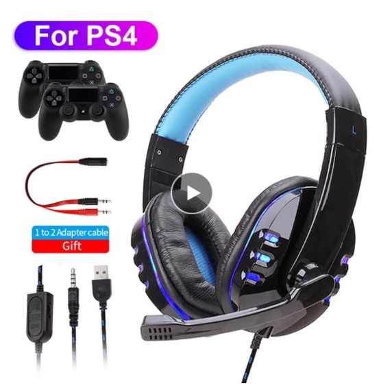Tai Nghe PC Gaming Chụp Tai ‍Giá Cực Tốt Chỉ 99K ‍ Hàng Chính Hãng ASPOR A216 Cho Tay Cầm PS4