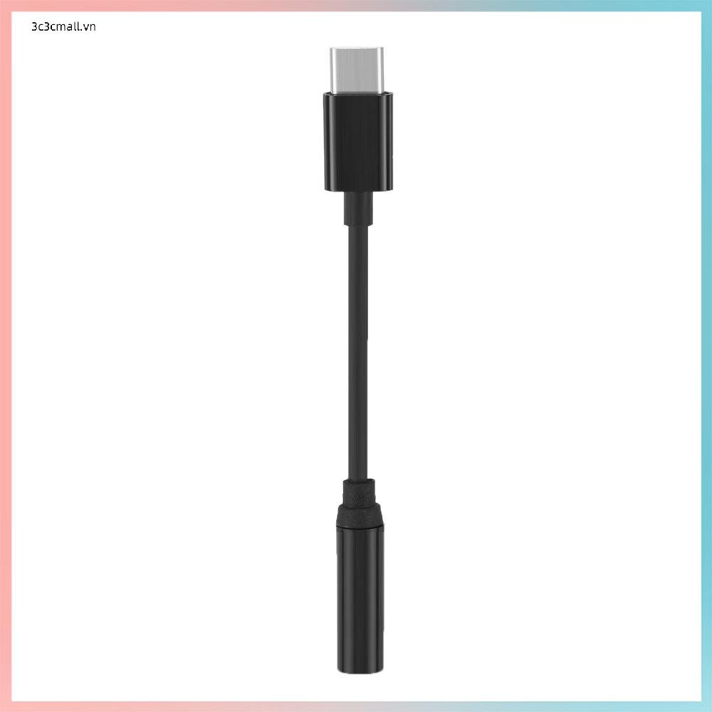 ✨chất lượng cao✨Mini Type-C To 3.5mm Earphone Cable Adapter Usb 3.1 TypeC Male To 3.5 AUX