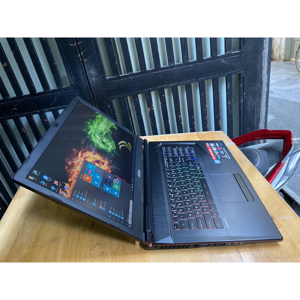 Laptop MSI GP73 8RE, i7 – 8750H, 17,3in 120Hz, 99% - ncthanh1212 | BigBuy360 - bigbuy360.vn