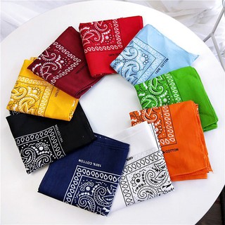 Khăn Vuông Bandana Nhiều Màu Sắc Bắt Mắt Hottrend 55x55cm