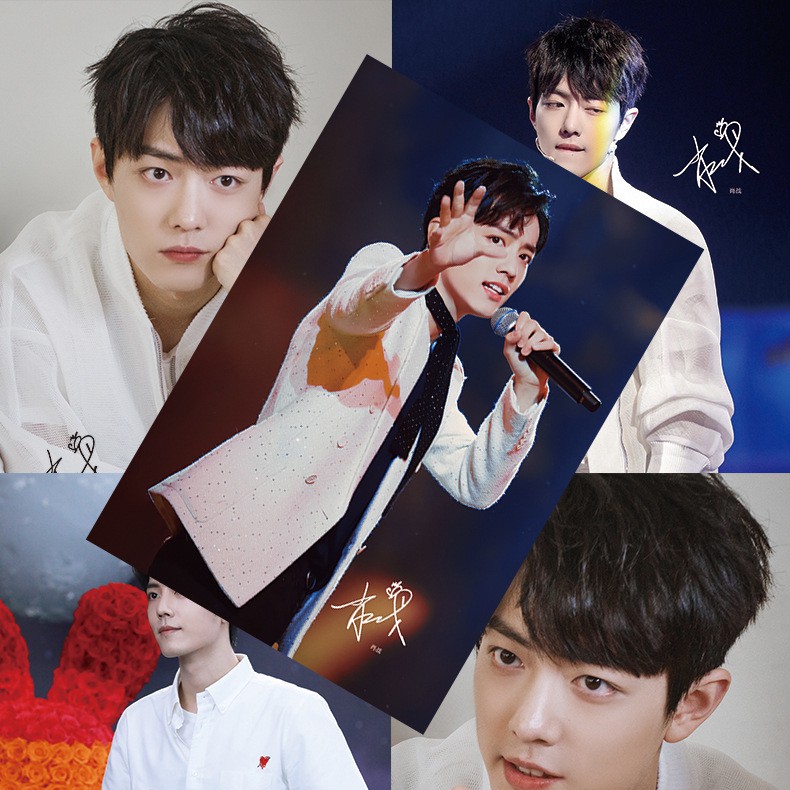 Poster 8 tấm Tiêu Chiến