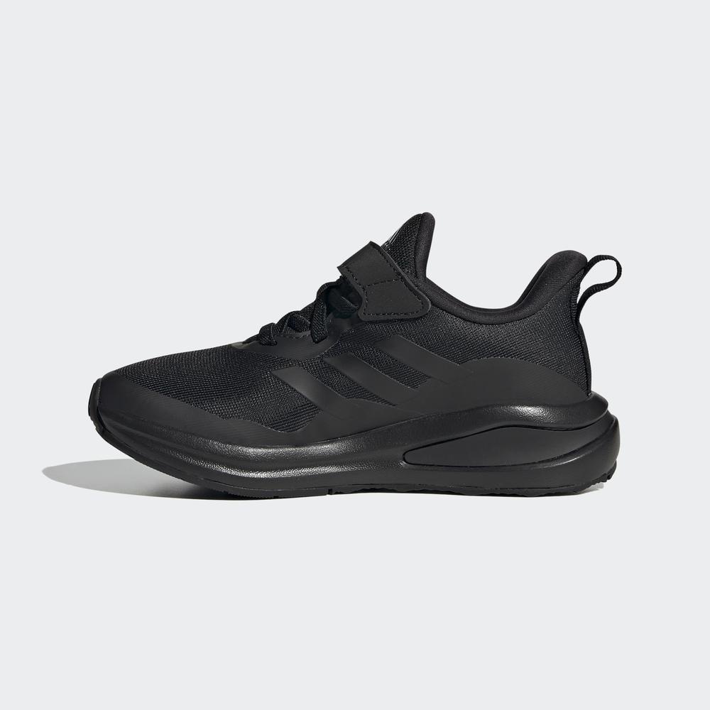 Giày adidas RUNNING Unisex trẻ em Giày Chạy Bộ Quai Dán Dây Co Giãn FortaRun Màu đen GY7601