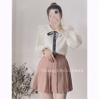 Chân váy xếp ly dáng basic đủ 3 size SML