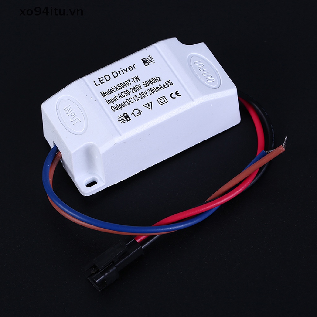 XOITU 3W 7W 12W 18W 24W power supply driver adapter transformer switch for LED lights .