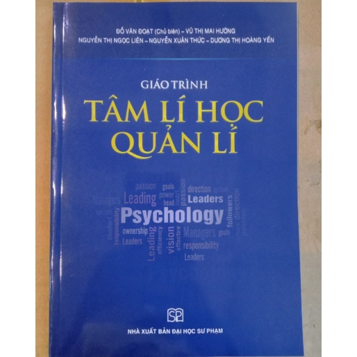 Sách - Giáo trình Tâm lý học quản lý