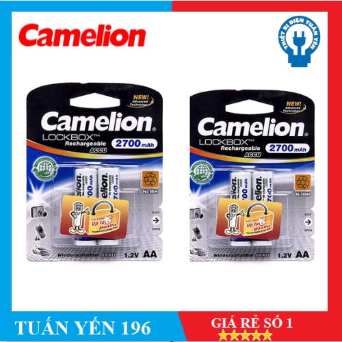 Bộ sạc nhanh tự ngắt, có màn hình Camelion BC-1012 với 4 rãnh sạc pin AA, AAA