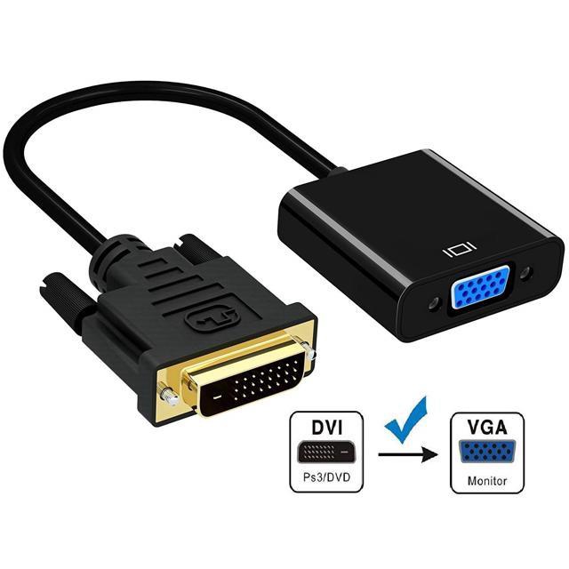 Cáp chuyển DVI sang VGA - Dây cáp DVI to DVI, HDMI to DVI dài 1.5M hàng chất lượng cao giá rẻ ADOO