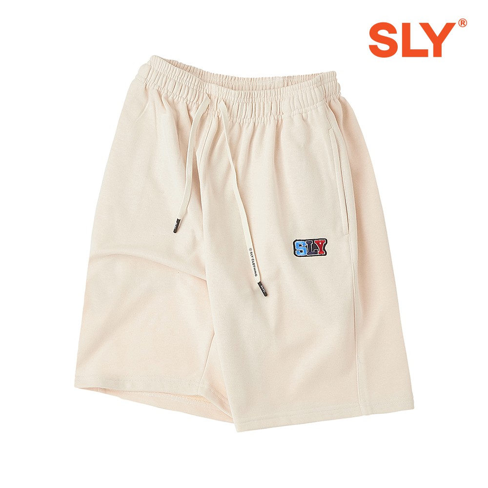 [Mã INCU50 giảm 50K đơn 250K] Quần Short Nỉ Chân Cua SLY Sticker màu Tan | BigBuy360 - bigbuy360.vn