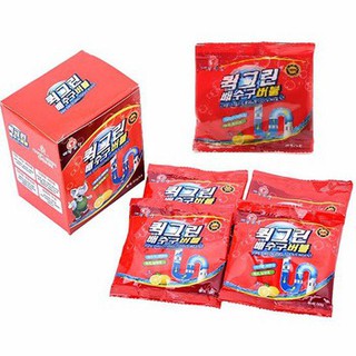 Gói bột thông tắc cống