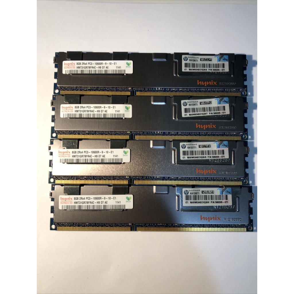 RAM Server  DDR3 8GB ECC REG Buss 1866 , 1600 , 1333 , 1066