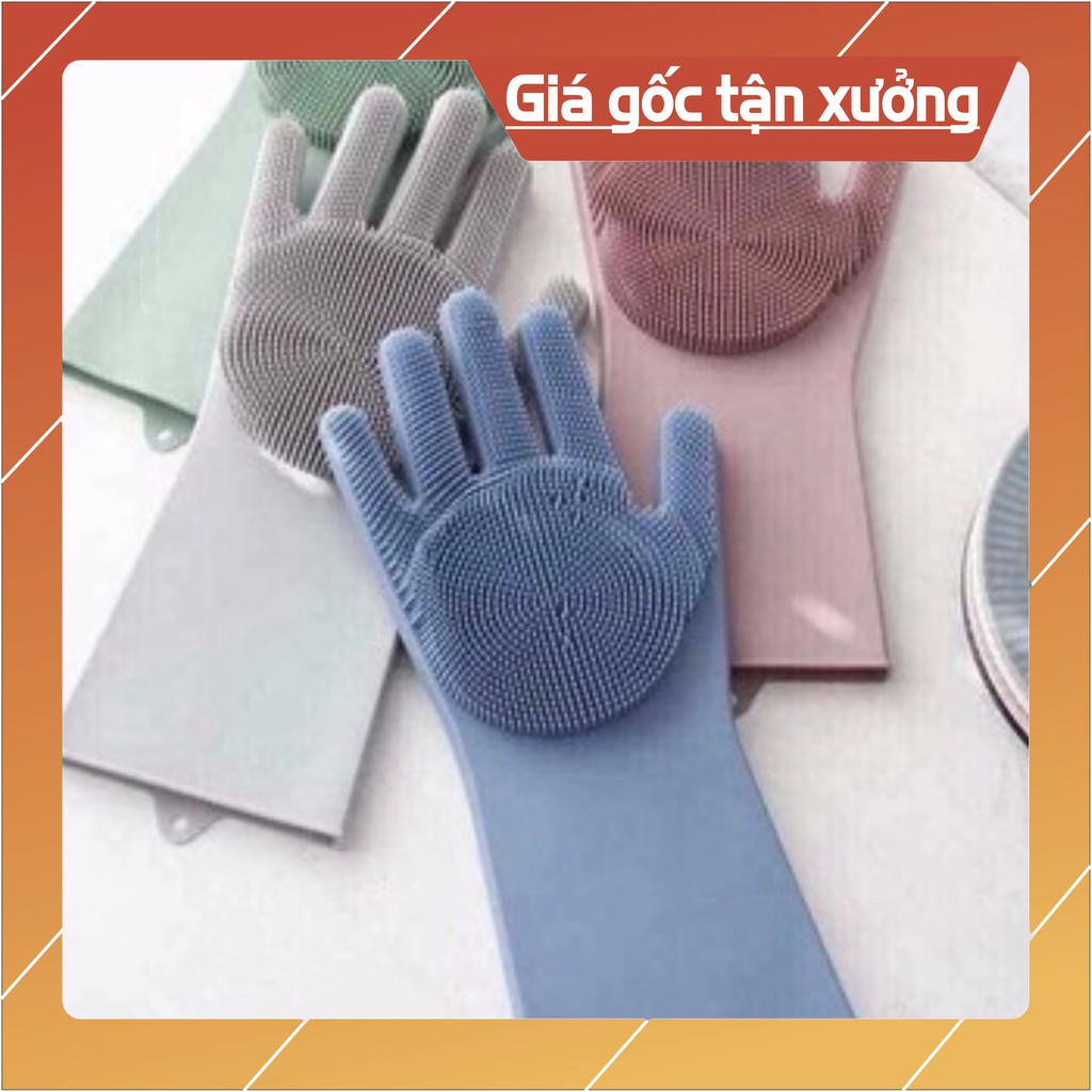 Sẵn hàng combo 20 đôi gang tay rửa bát silicol .