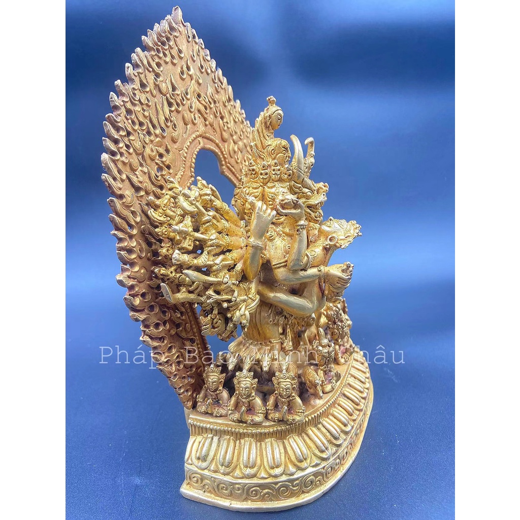[PBMC]Tượng đồng Nepal Yamataka 19cm (Pho)