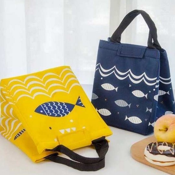 combo 10 túi giữ nhiệt hình cá .