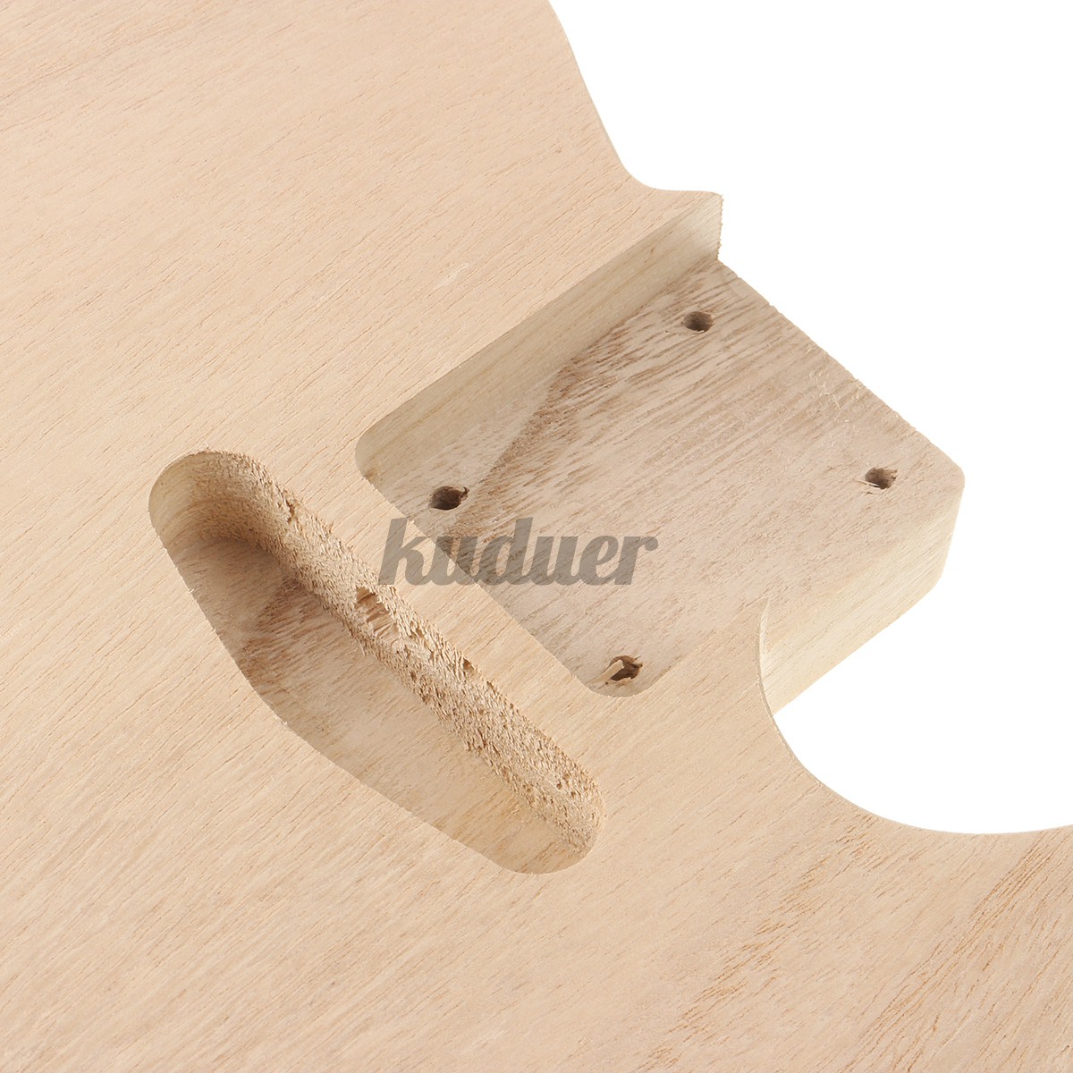 Unfinished DIY Electric Guitar Barrel Body Polished Maple for TL Style Guitar