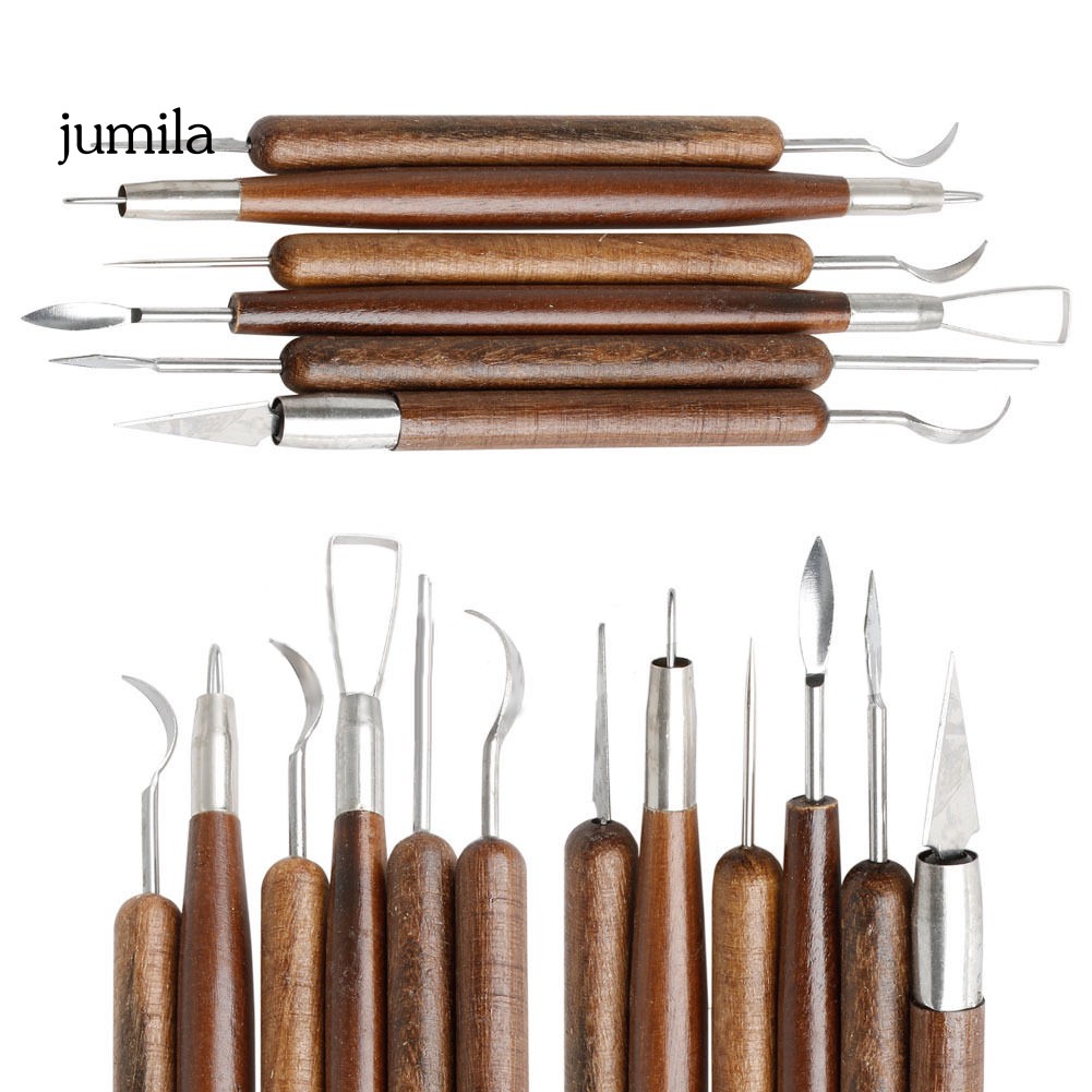 Bộ 6 Dụng Cụ Điêu Khắc Đất Sét