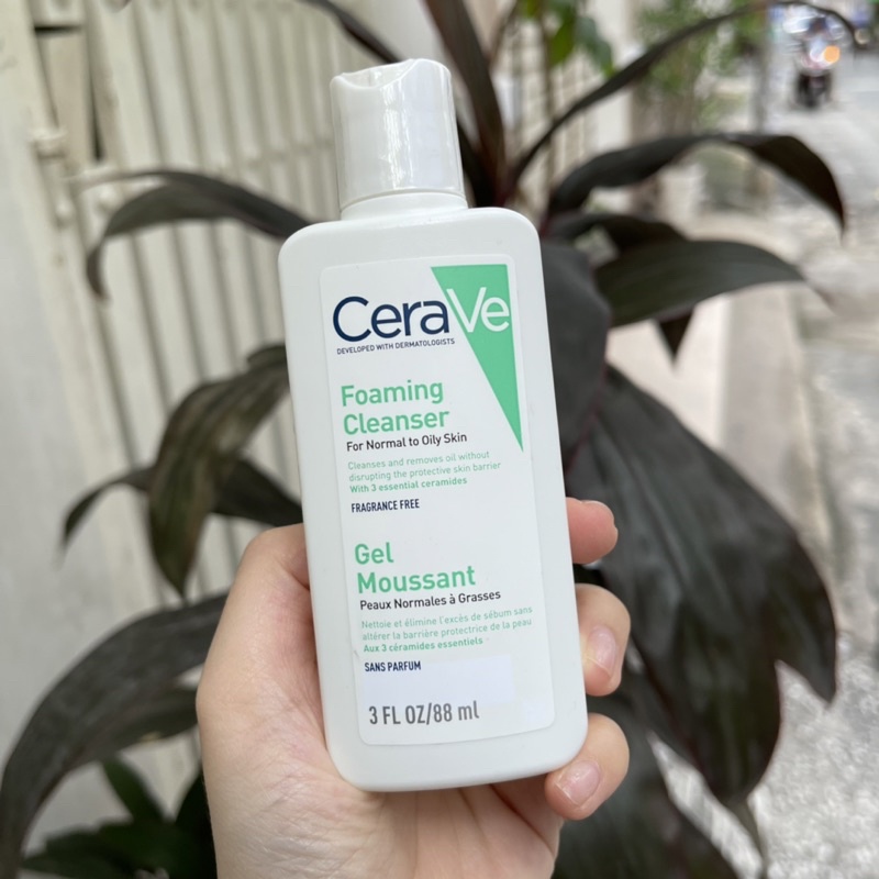 Sữa rửa mặt CeraVe Foaming Facial Cleanser 88ML