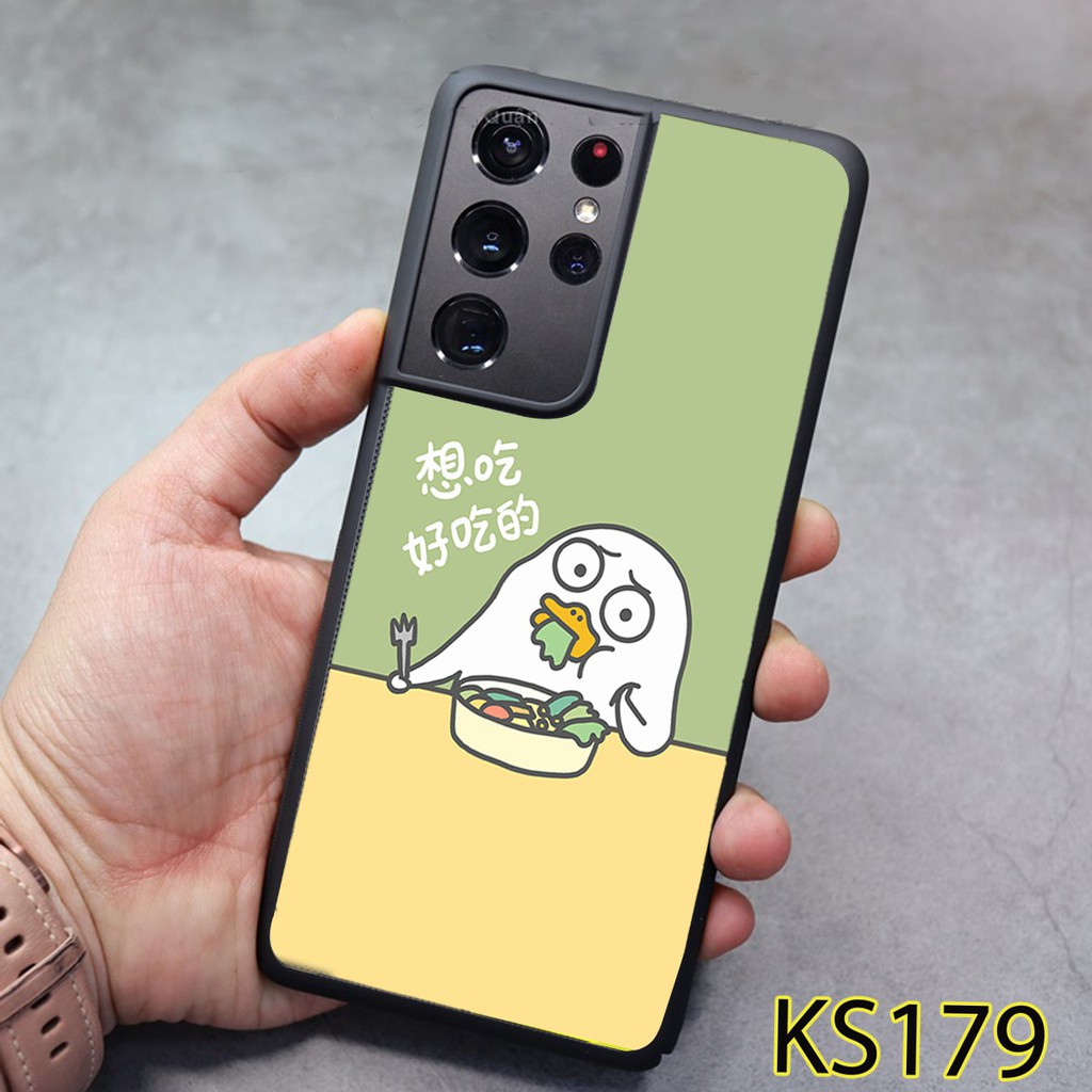 Ốp Samsung S21 - S21 FE -  S21 PLUS - S21 Ultra - Ốp lưng Samsung in hình chú vịt  siêu đẹp, độc, lạ