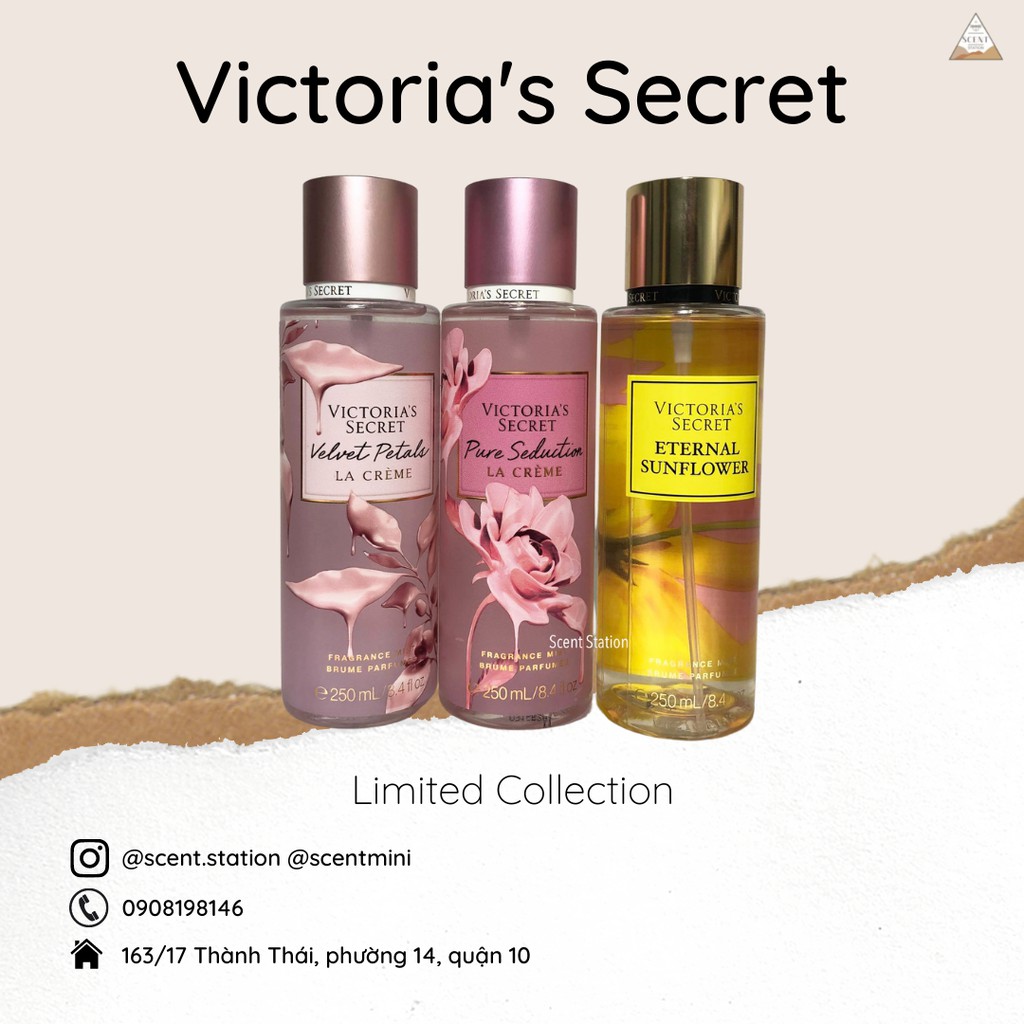 Xịt thơm cơ thể Body mist Victoria’s Secret 250ml